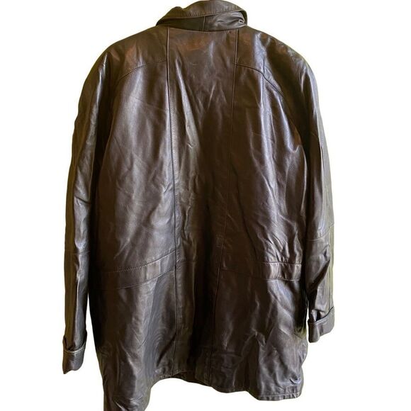 EUC Laurence Roy Leather Jacket with Removable Quilted Lining - Picture 3 of 9